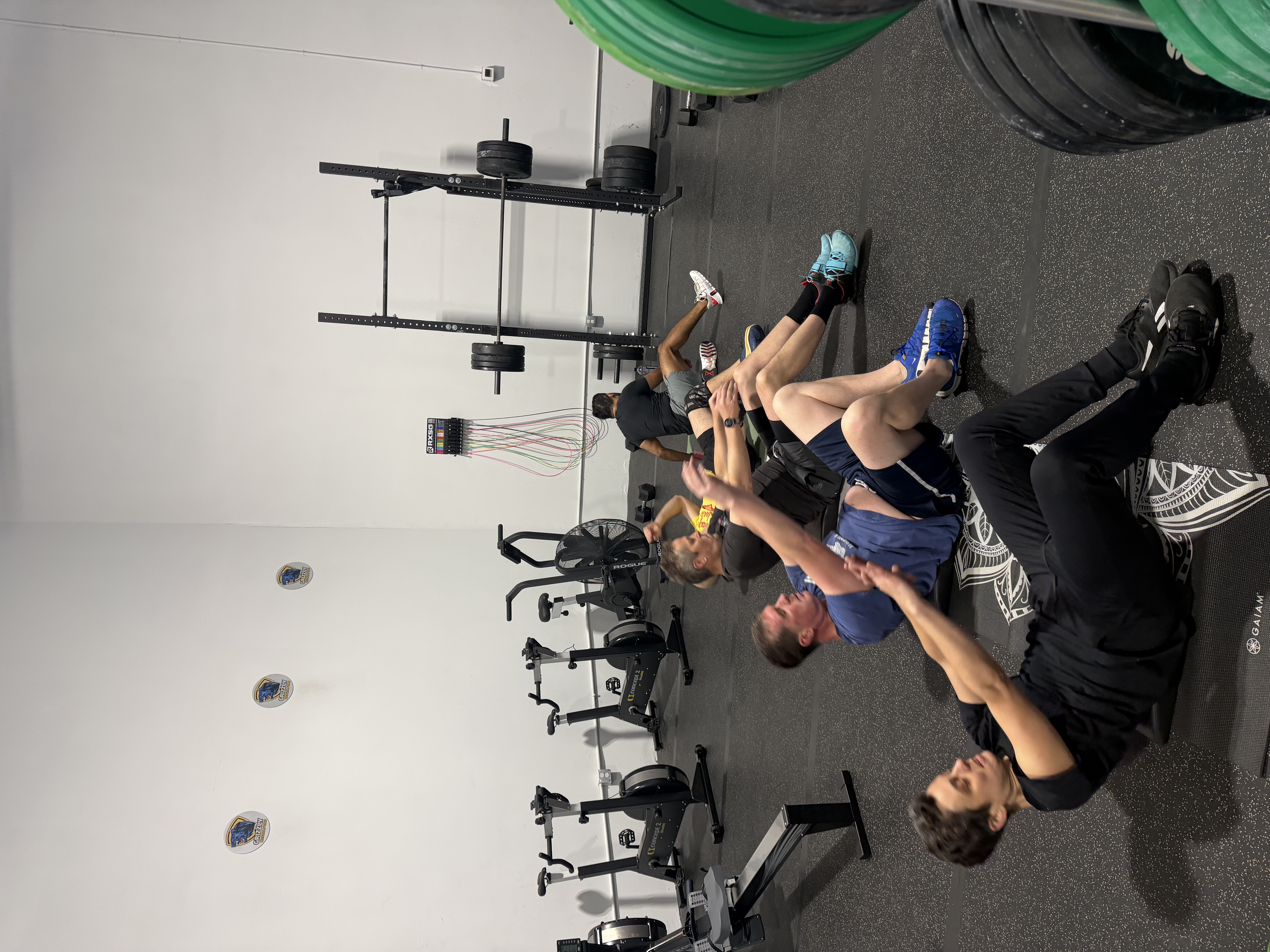 Members training Olympic weightlifting at Grizzly Weightlifting, Portsmouth NH